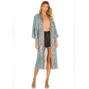 Free People Light Is Coming Sequin Duster